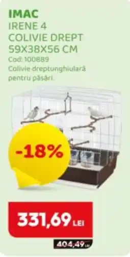 Animax Imac colivie drept Ofertă