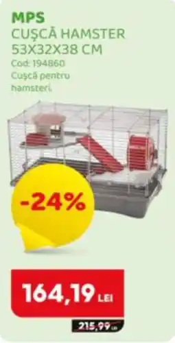 Animax MPS cușcă hamster Ofertă