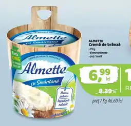 La Doi Pasi Almette cremă de brânză Ofertă