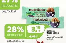 La Doi Pasi Nutribon baton deștept de prune cu migdale Ofertă