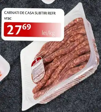 Unicain carnati de casa subtiri refr