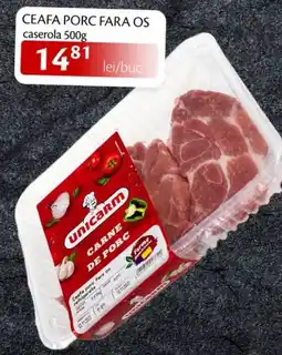 Unicarm Unicarm ceafa porc fara os Ofertă