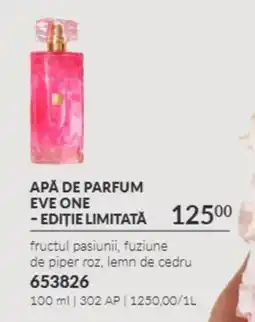 Avon Apă de parfum eve one - ediție limitata Ofertă