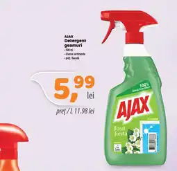 La Doi Pasi Ajax detergent geamuri Ofertă