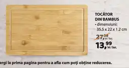 La Doi Pasi Tocător din bambus Ofertă