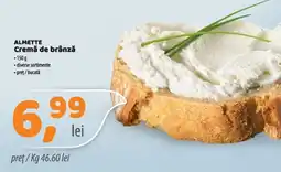 La Doi Pasi Almette cremă de brânză Ofertă