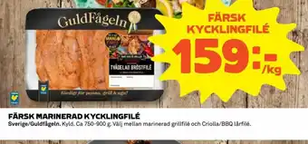 Coop Färsk Marinerad Kycklingfilé erbjuda