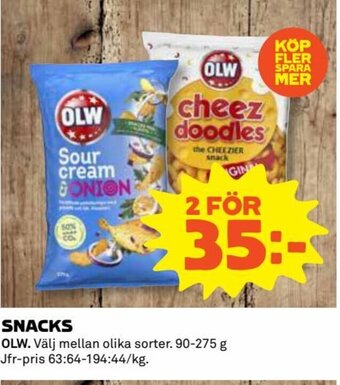 Coop Snacks erbjuda