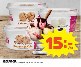 Coop Gräddglass erbjuda