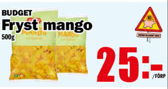Matdax Fryst Mango erbjuda