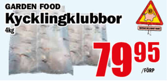 Matdax Kycklingklubbor erbjuda