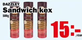 Matdax Sandwich Kex erbjuda