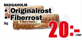 Matdax Originalrost Fiberrost erbjuda