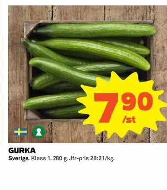 Coop Extra Gurka erbjuda