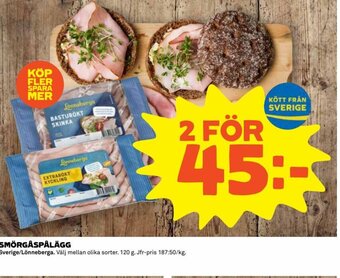 Coop Extra Smörgåspålägg erbjuda