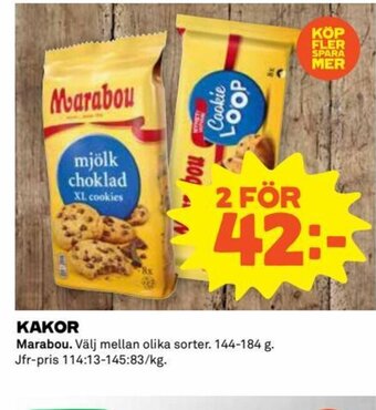 Coop Extra Kakor erbjuda