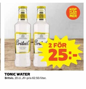 Coop Extra Tonic Water erbjuda