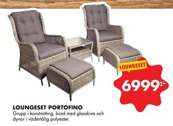 ÖoB Loungeset portofino erbjuda