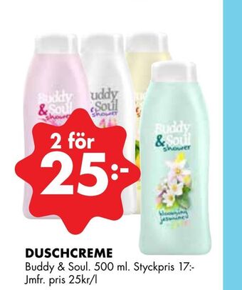 ÖoB Duschcreme erbjuda