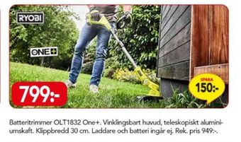 Bo Ohlsson Ryobi grästrimmer erbjuda