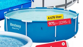 Rusta Bestway pool erbjuda