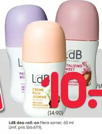 Rusta Ldb deodorant erbjuda