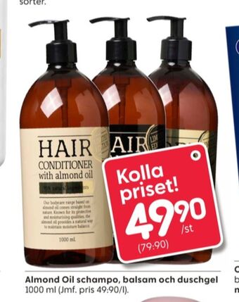 Rusta Almond oil balsam erbjuda