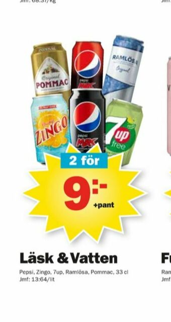 Pekås Pepsi Läskedryck erbjuda
