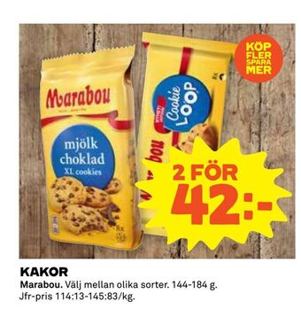 Coop Kakor erbjuda