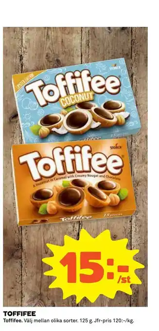Coop Toffifee erbjuda