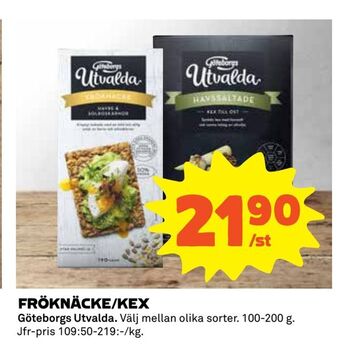 Coop Fröknäcke/kex erbjuda