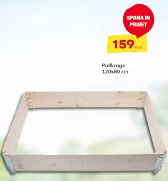 Byggmax Pallkrage 120x80 cm erbjuda