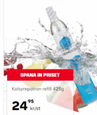 Byggmax Kolsyrepatron Refill 425g erbjuda