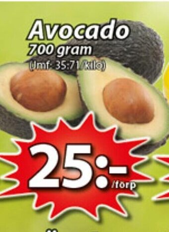 Extra Mjällby Stormarknad Avocado erbjuda