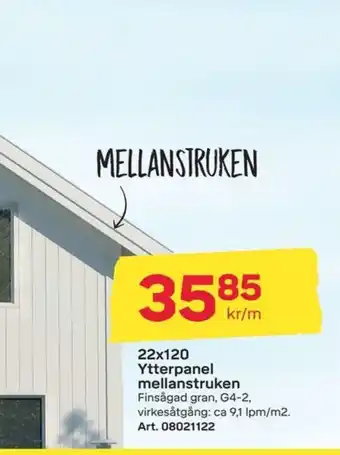 Byggmax Byggmax ytterpanel erbjuda