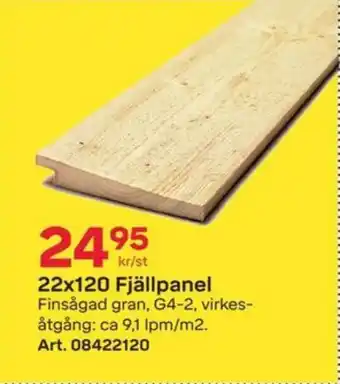 Midun fjällpanel