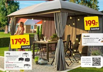 Jula Axley paviljong erbjuda