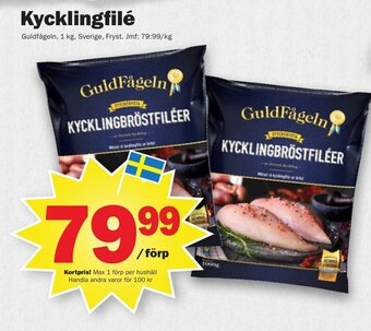Pekås Kycklingfilé erbjuda
