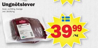Pekås Ungnötslever erbjuda