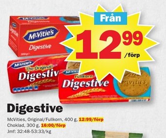 Pekås Digestive erbjuda