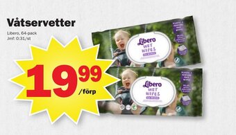 Pekås Våtservetter erbjuda