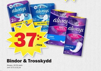 Pekås Bindor & trosskydd erbjuda