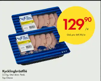 Snabbgross Kycklingbröstfile 2,5kg erbjuda