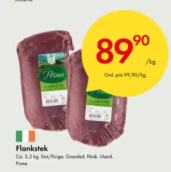Snabbgross Flankstek 1kg erbjuda
