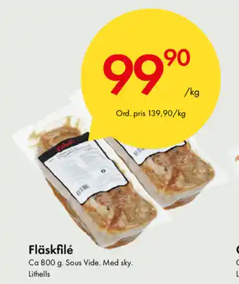 Snabbgross Fläskfile 1kg erbjuda