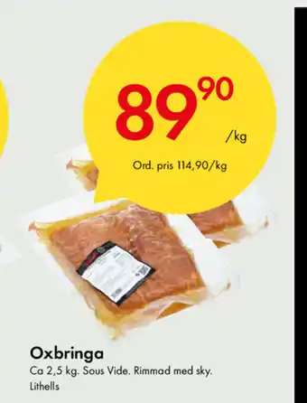 Snabbgross Oxbringa 1kg erbjuda