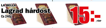 Matdax Lagrad hårdost erbjuda