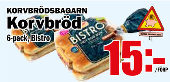 Matdax Korvbröd erbjuda