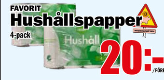 Matdax Hushållspapper erbjuda