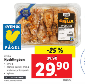 Lidl Kycklingben erbjuda